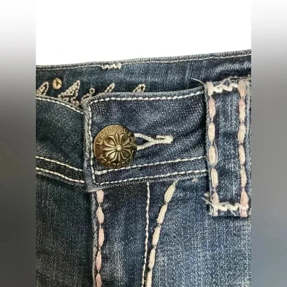 L.A.idol jeans USA capris‎ size 7 - Picture 2 of 8
